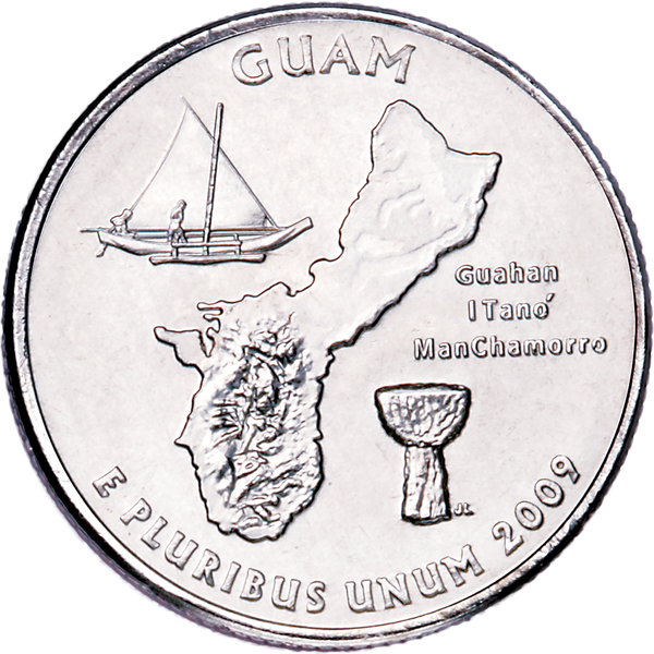 2009-D Guam Territories Quarter