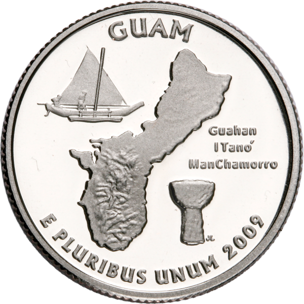 2009-S Guam Territories Quarter