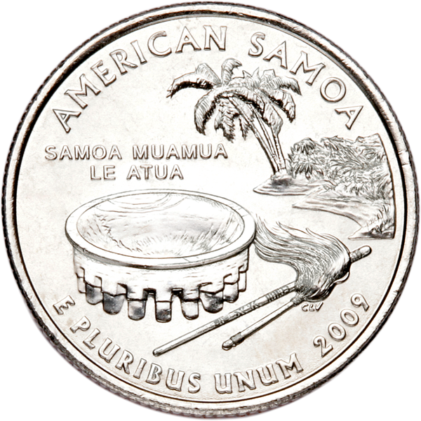 2009-P American Samoa Territories Quarter