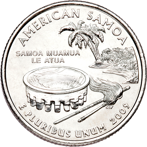 2009-D American Samoa Territories Quarter