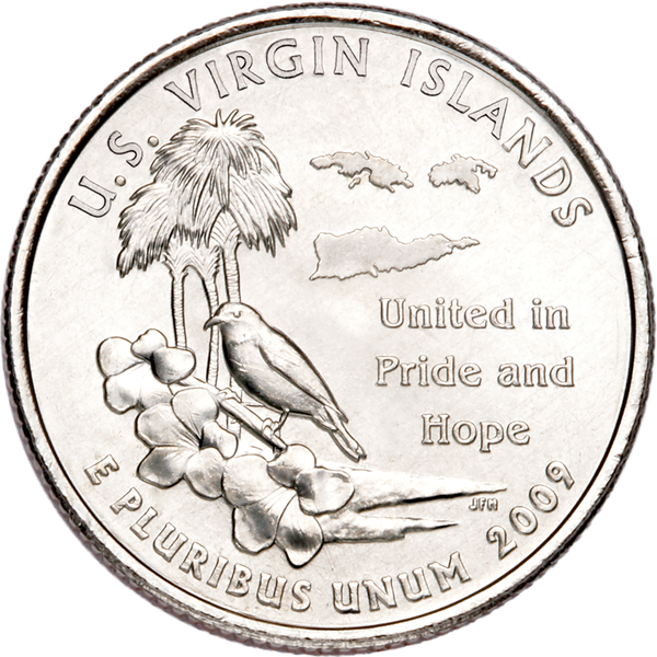 2009-P U.S. Virgin Islands Territories Quarter
