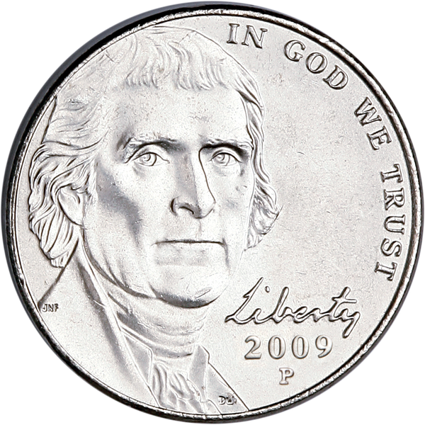 2009-P Jefferson Nickel
