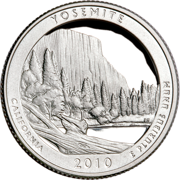 2010-S Yosemite National Park Quarter