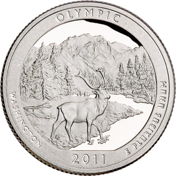 2011-S Olympic National Park Quarter