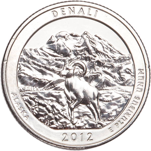 2012-D Denali National Park & Preserve Quarter