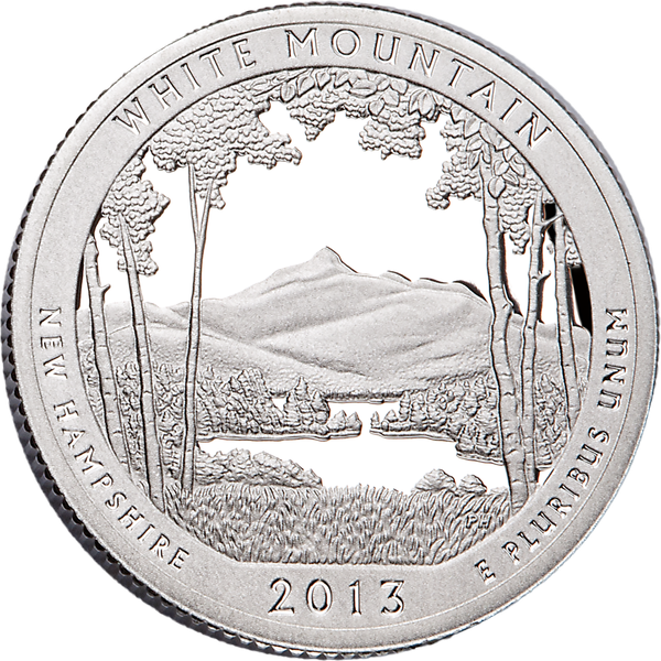 2013-S White Mountain National Forest Quarter | Littleton Coin Company