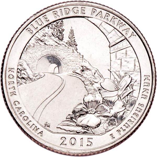2015-D Blue Ridge Parkway Quarter