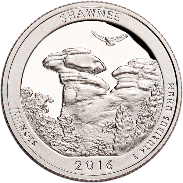 2016-S Shawnee National Forest Quarter