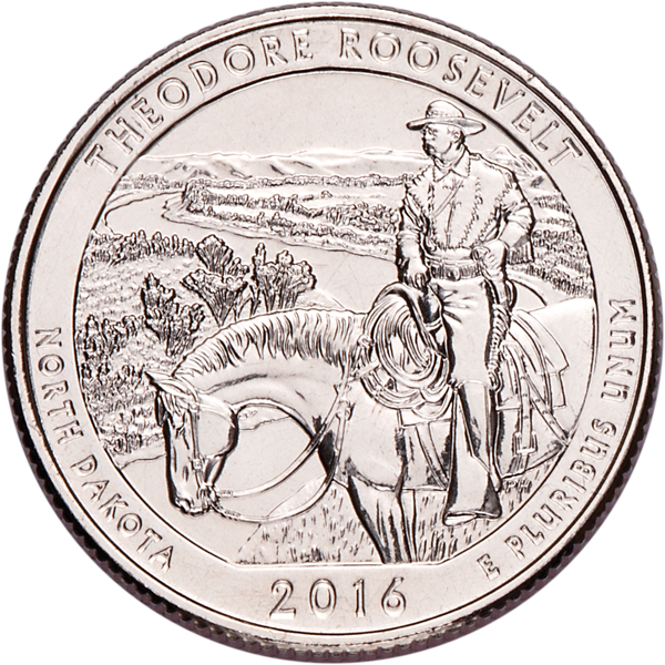 2016-D Theodore Roosevelt National Park Quarter