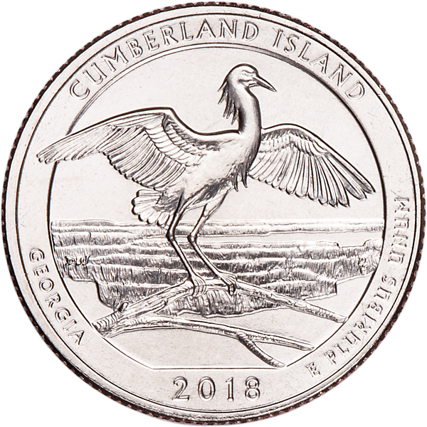 2018-D Cumberland Island National Seashore Quarter