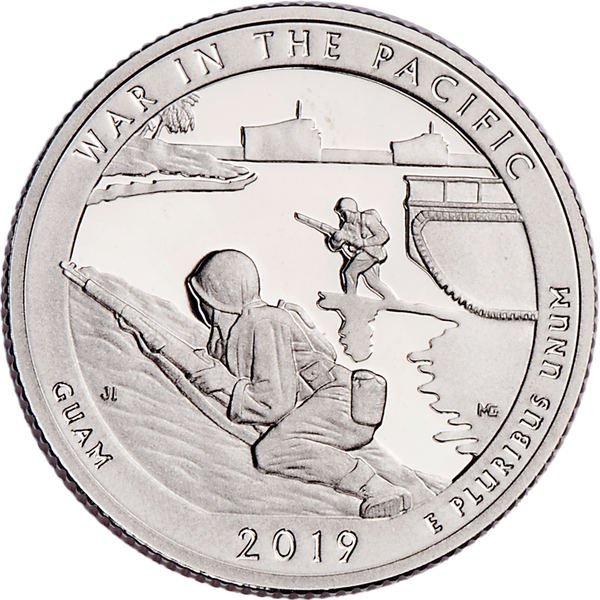 2019-S War in the Pacific National Historical Park Quarter