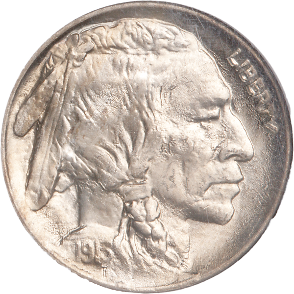 Five Cent Piece - Buffalo - 1913 T1 MS65 | Littleton Coin Company