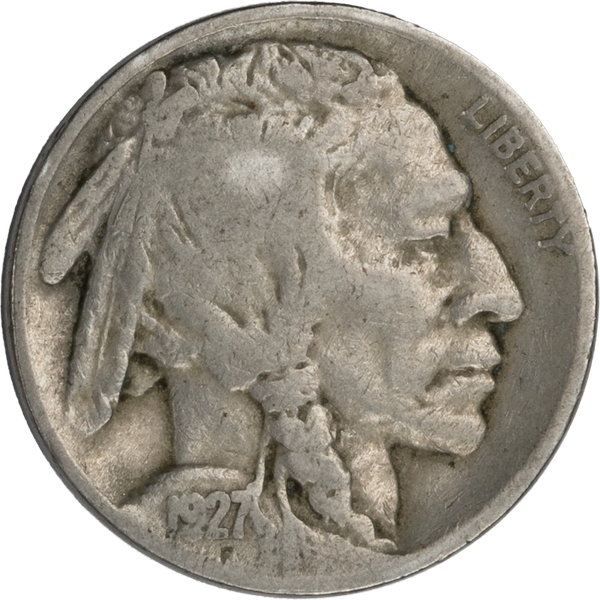 Five Cent Piece - Buffalo - 1927 VG