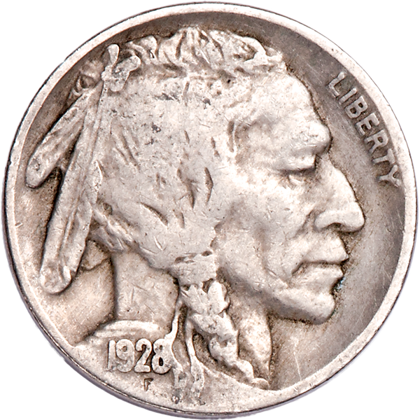 Five Cent Piece - Buffalo - 1928-S CIRC | Littleton Coin Company