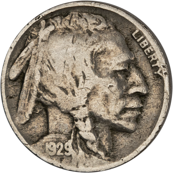 1929-D Buffalo Nickel