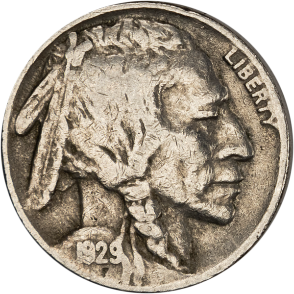 1929-S Buffalo Nickel