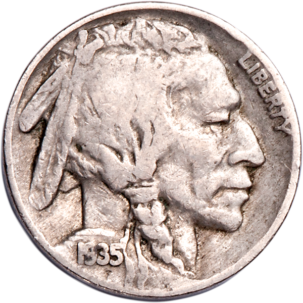 Five Cent Piece - Buffalo - 1935 G
