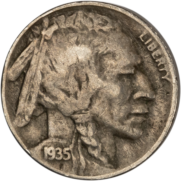 1935-D Buffalo Nickel