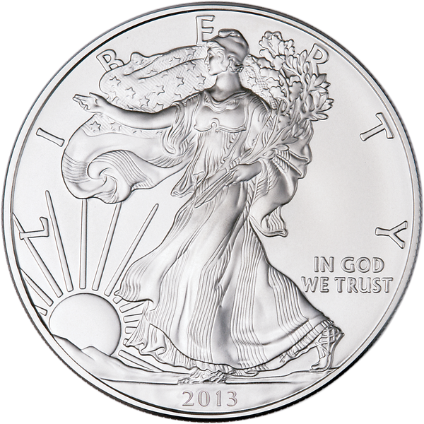 2013 $1 Silver American Eagle