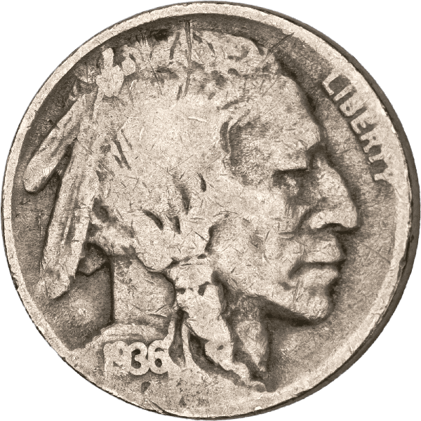 1936-D Buffalo Nickel, Very Fine | Littleton Coin Company