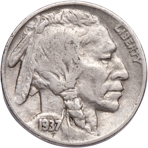 Five Cent Piece - Buffalo - 1937 G