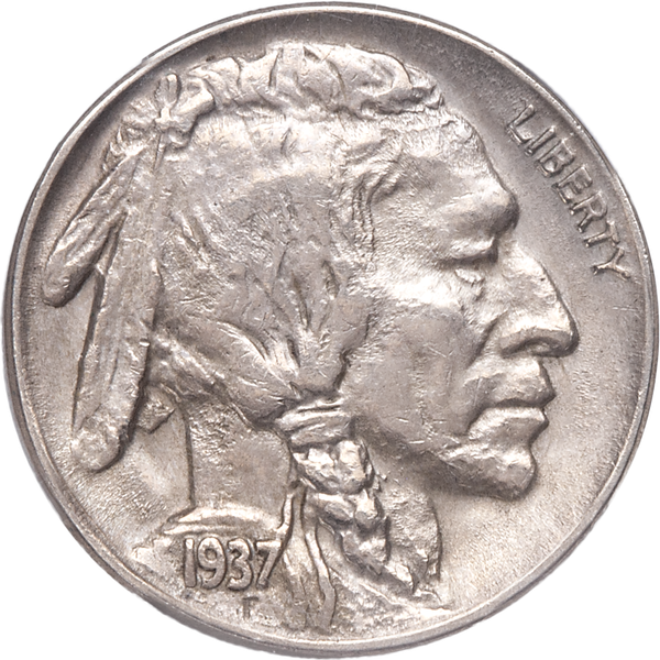 1937-D Buffalo Nickel, 3-Legged Variety