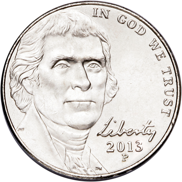 2013-P Jefferson Nickel