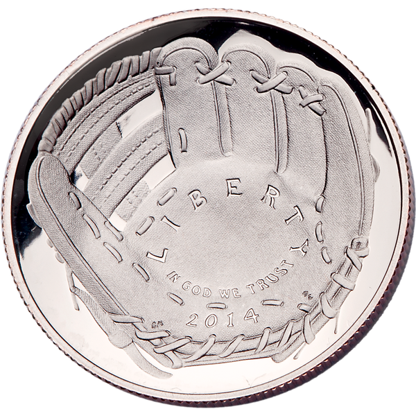 2014-P National Baseball Hall of Fame Silver Dollar