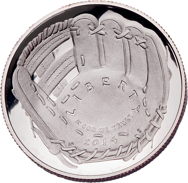2014-S National Baseball Hall of Fame Clad Half Dollar | Littleton