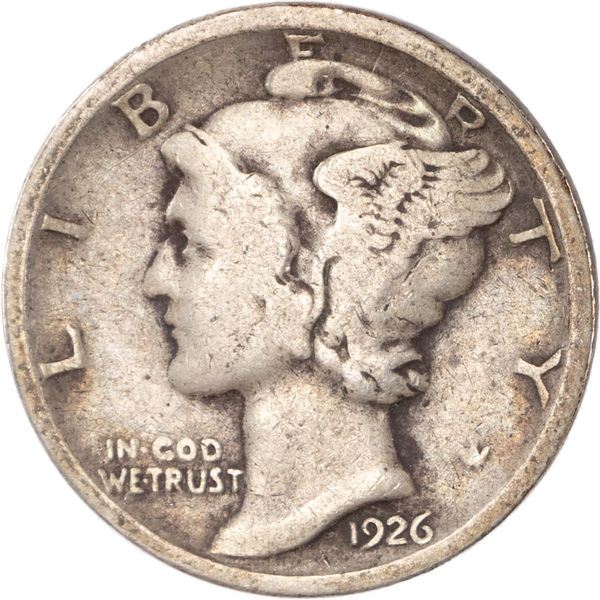 1926 Mercury Dime