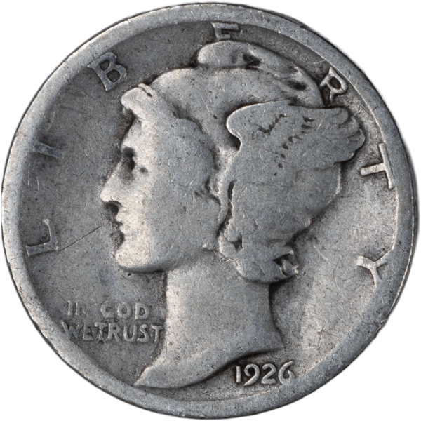 1926 Mercury Dime