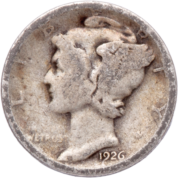 1926-D Mercury Dime CIRC