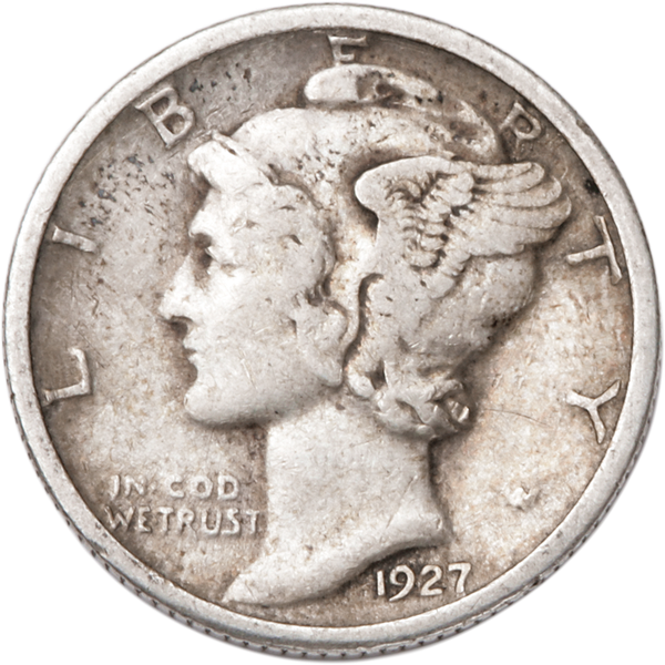 1927 Mercury Dime G