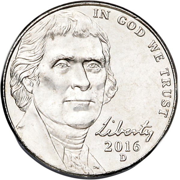 2016-D Jefferson Nickel