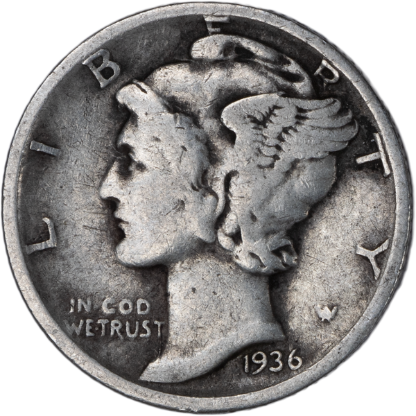 1936-D Mercury Dime VF | Littleton Coin Company