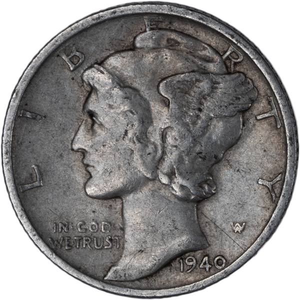 1940-S Mercury Dime VF | Littleton Coin Company
