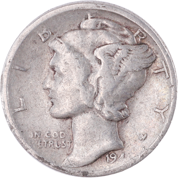 1940-S Mercury Dime