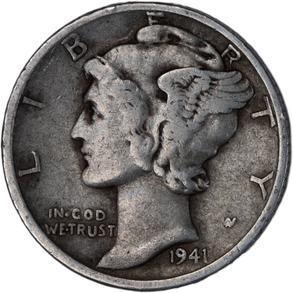 1941-D Mercury Dime