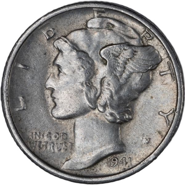 1941-S Mercury Dime AU50 | Littleton Coin Company