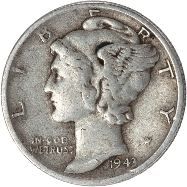 1943-S Mercury Dime CIRC