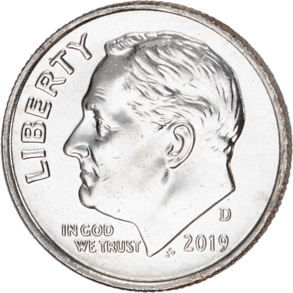 2019-D Roosevelt Dime