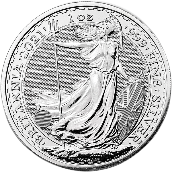 2021 Great Britain 1 oz. Silver £2 Britannia