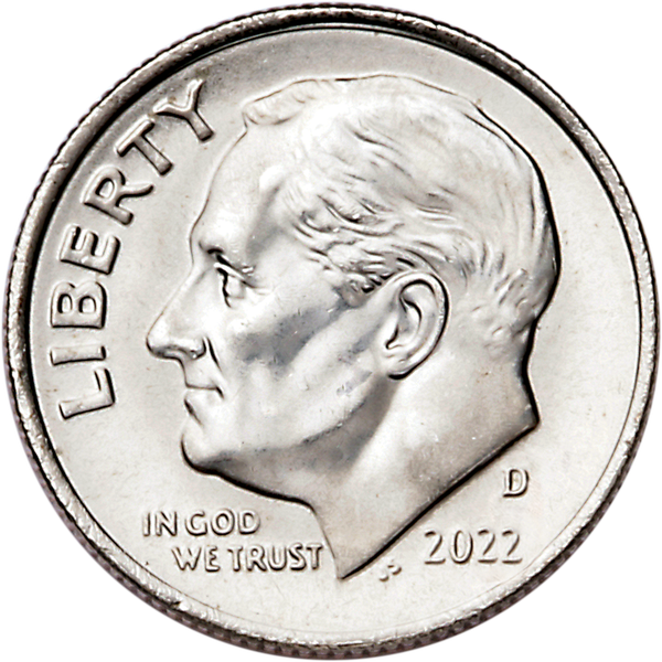 2022-D Roosevelt Dime
