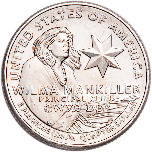 2022-D Wilma Mankiller U.S. Women Quarter