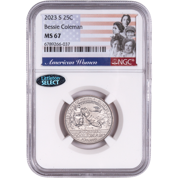 2023-S Bessie Coleman U.S. Women Quarter