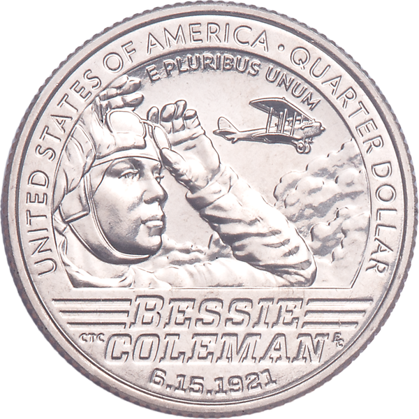 2023-S Bessie Coleman Quarter | Littleton Coin Company