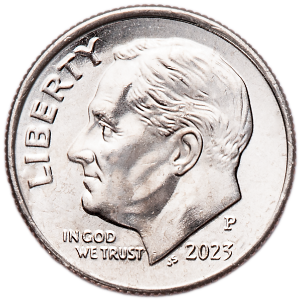 2023-P Roosevelt Dime