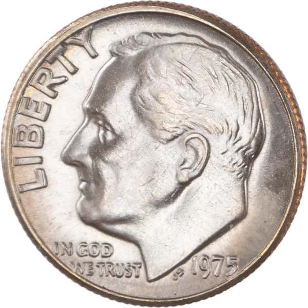 1975 Roosevelt Dime