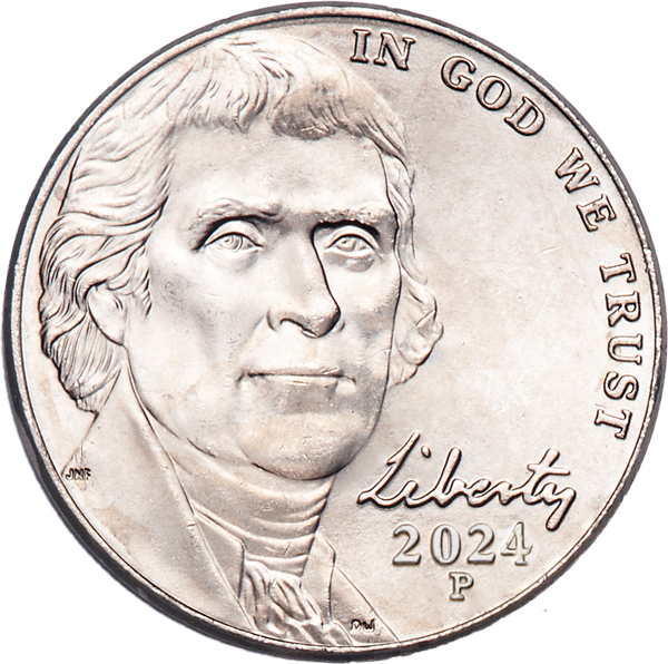 2024-P Jefferson Nickel
