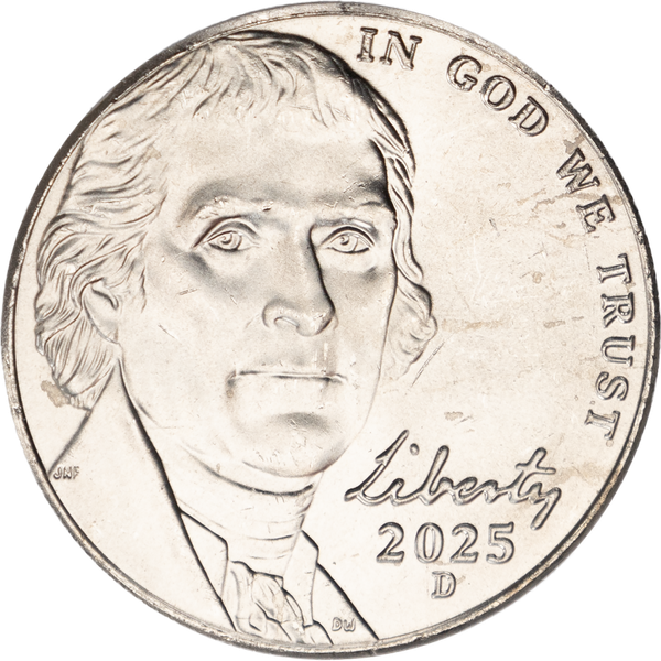 2025-D Jefferson Nickel
